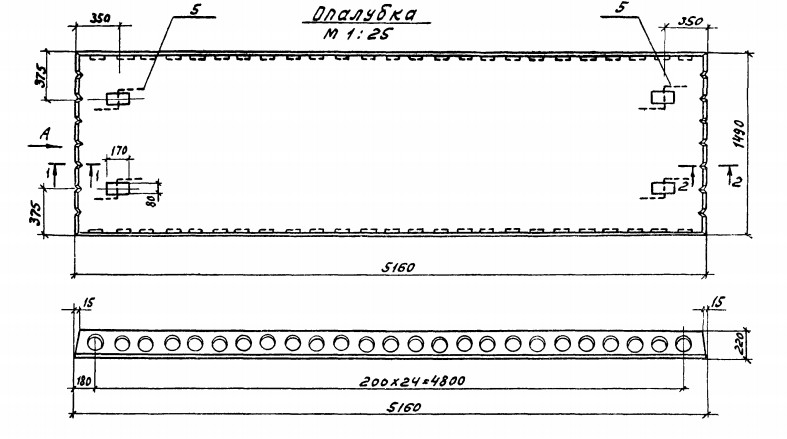 Панель ПК 52.15-6 АIVп Серия 1.041-1